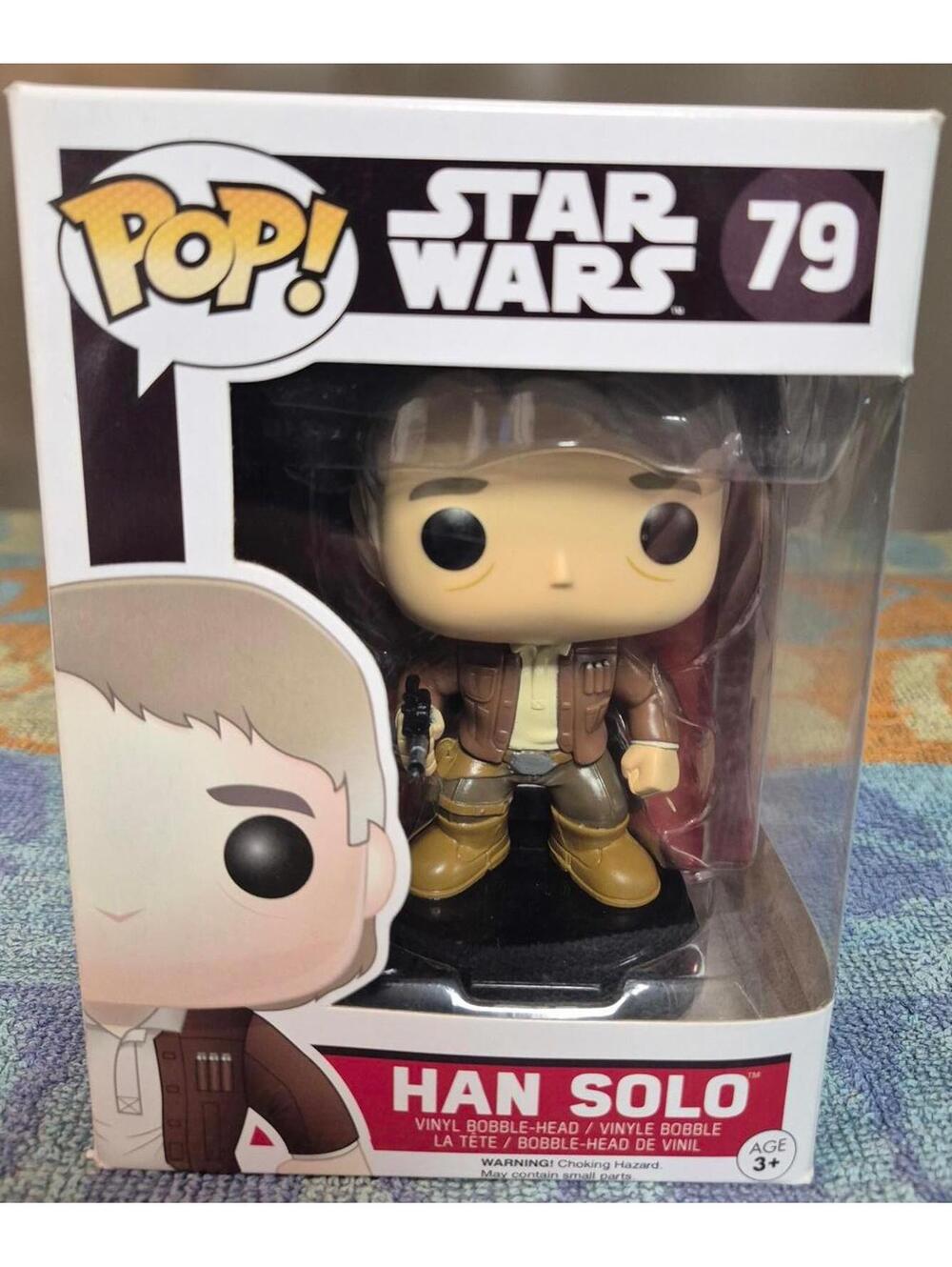 Funko Pop! Star Wars Han Solo Vinyl Bobble-Head Figure #79